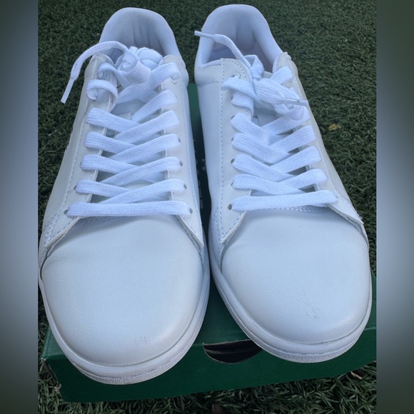 Lacoste White Tennis-Style Sneakers - Picture 4 of 8